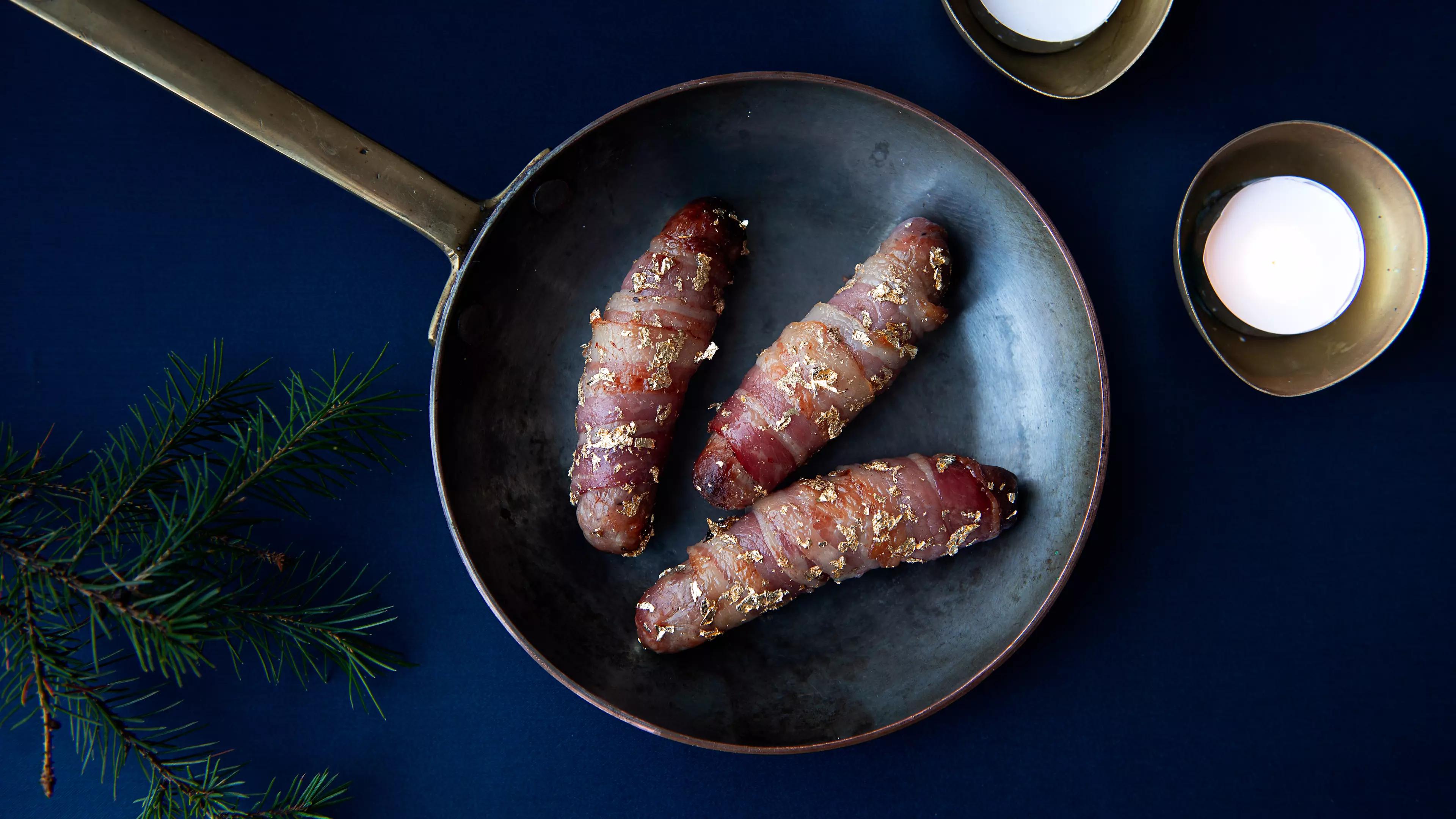 ​Gold Pigs In Blankets Are All We Want For Christmas