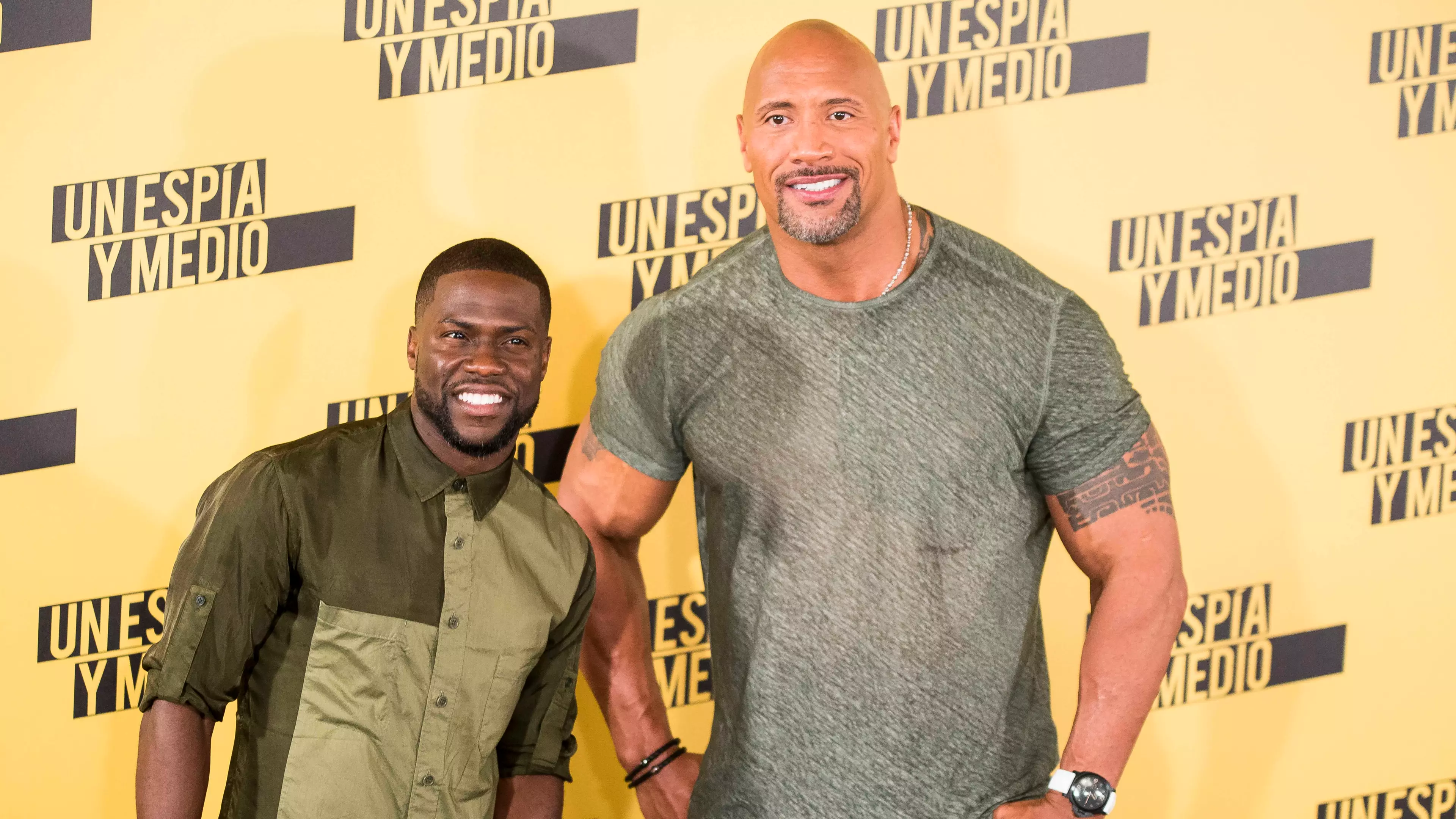 Dwayne 'The Rock' Johnson And Kevin Hart Troll Each Other Over Dodgy Dolls