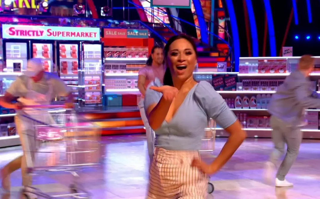 Viewers were confused when Katya was seen performing in the group dance (