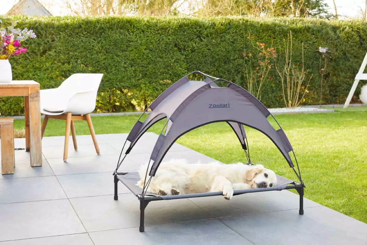 The Lidl pet sun bed is ideal for the hot weather (