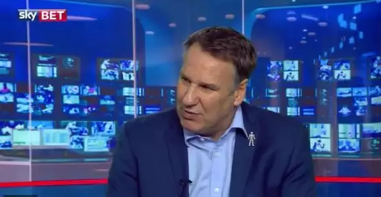 WATCH: Paul Merson's Arsenal Prediction Goes Horribly Wrong