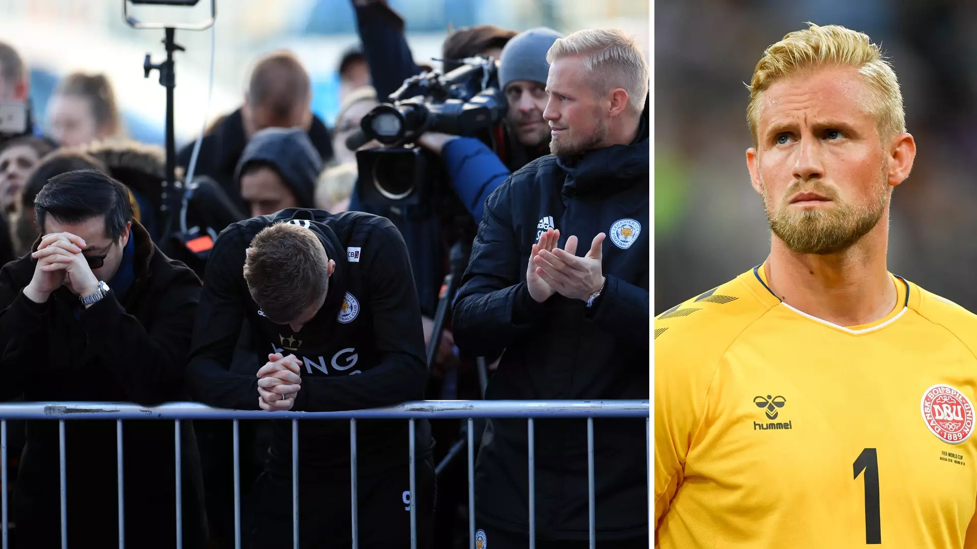 Kasper Schmeichel 'Saw Terrible Things' After He Rushed Out To Crashed Helicopter 