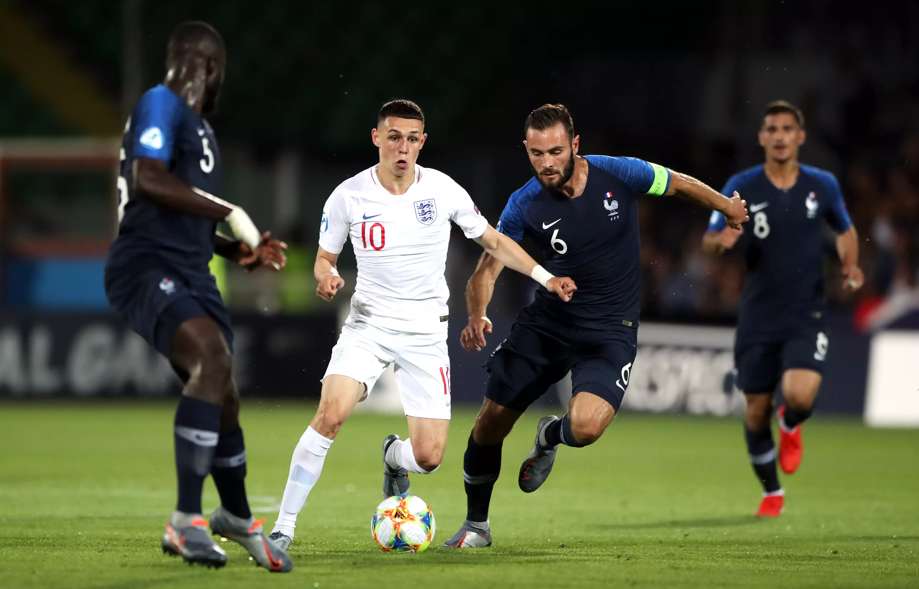 Foden impressed in Italy. Image: PA Images