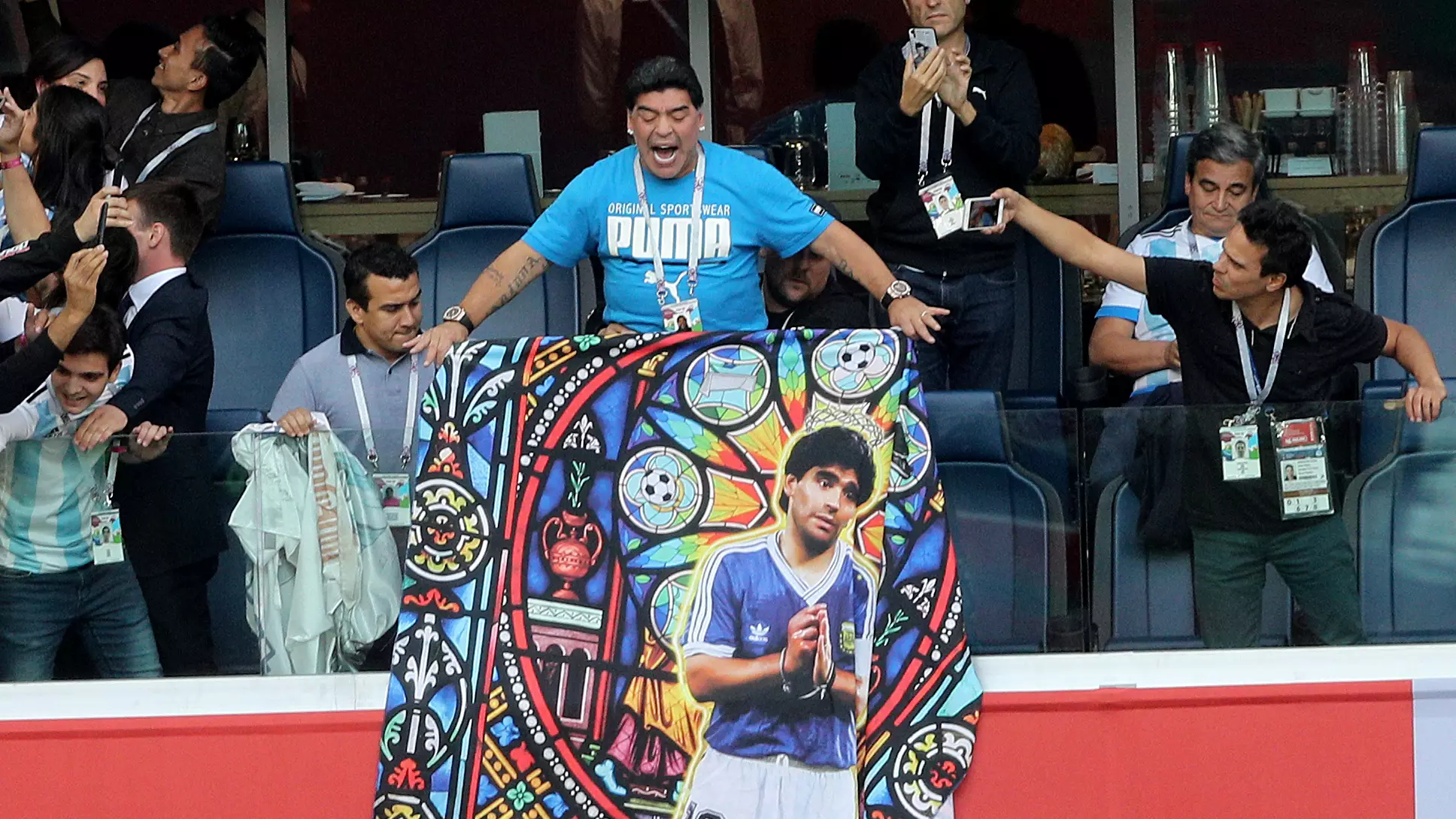 Diego Maradona Is Being Paid £10,000 A Day To Be At The World Cup