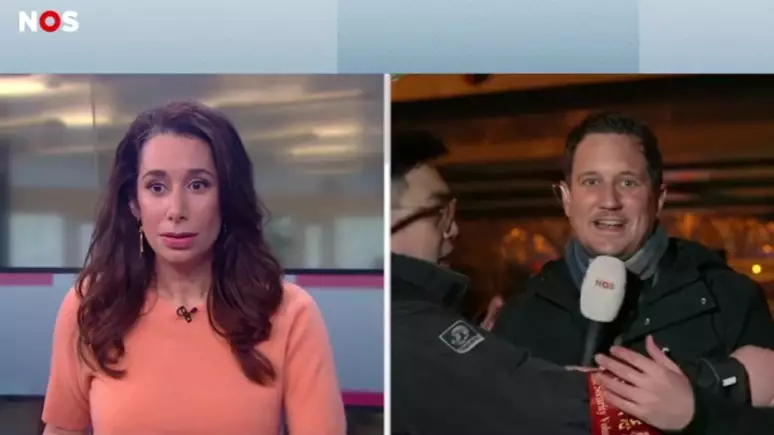 Winter Olympics Reporter Dragged Away By Chinese Security Live On Air