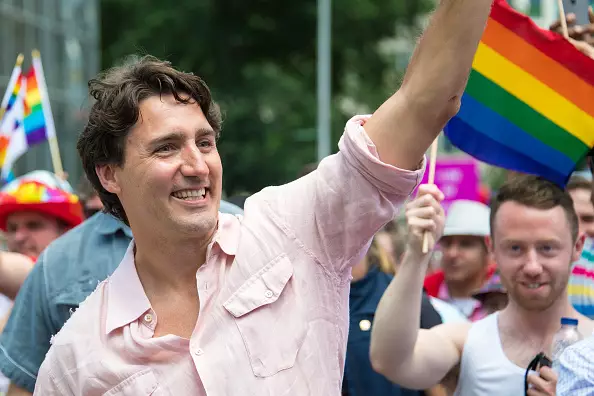 Justin Trudeau Becomes The First Ever Canadian Prime Minister To March In Gay Pride