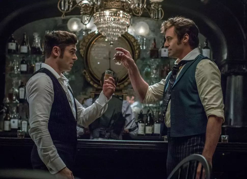 Efron and Jackman in The Greatest Showman.