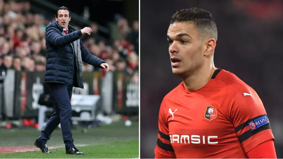 Hatem Ben Arfa Admits He Laughed 'A Little' At Unai Emery During Arsenal's Defeat To Rennes