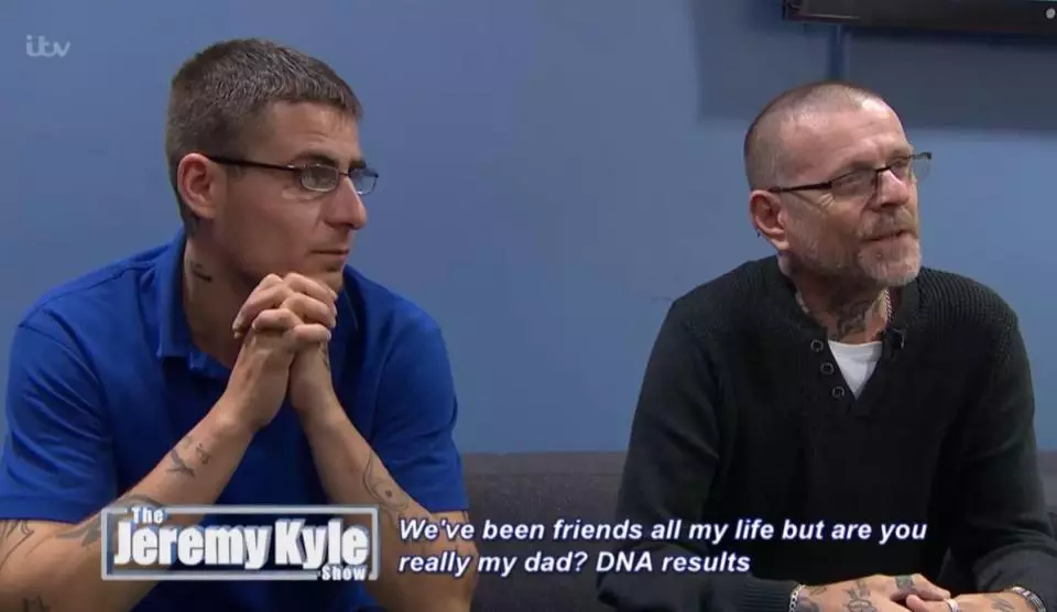 Man Discovers His Lifelong Friend Is Really His Father On Jeremy Kyle