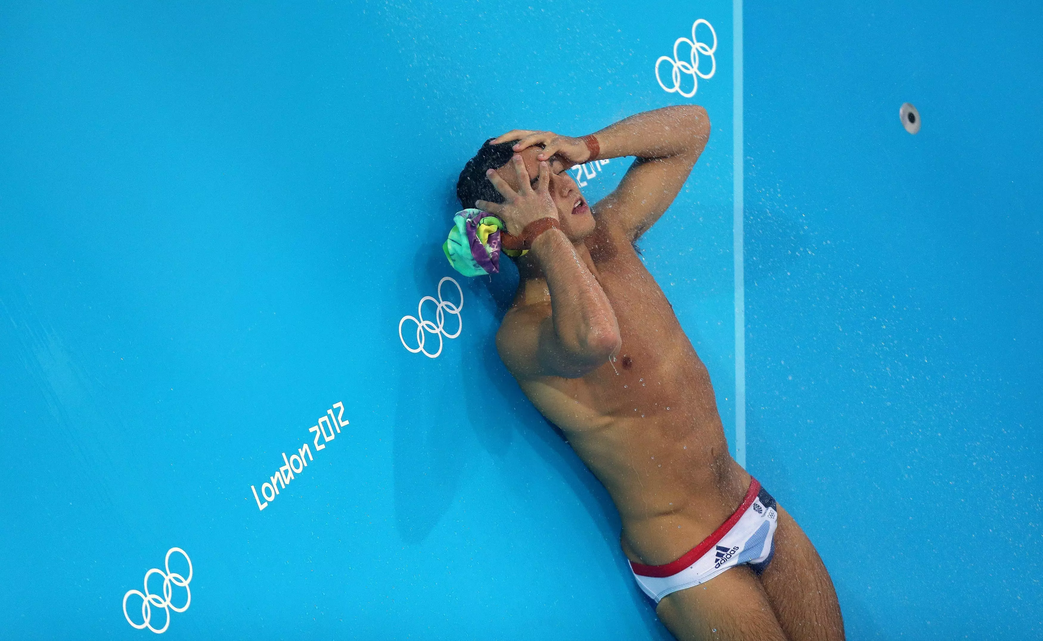 Tom Daley at the 2012 Olympics.