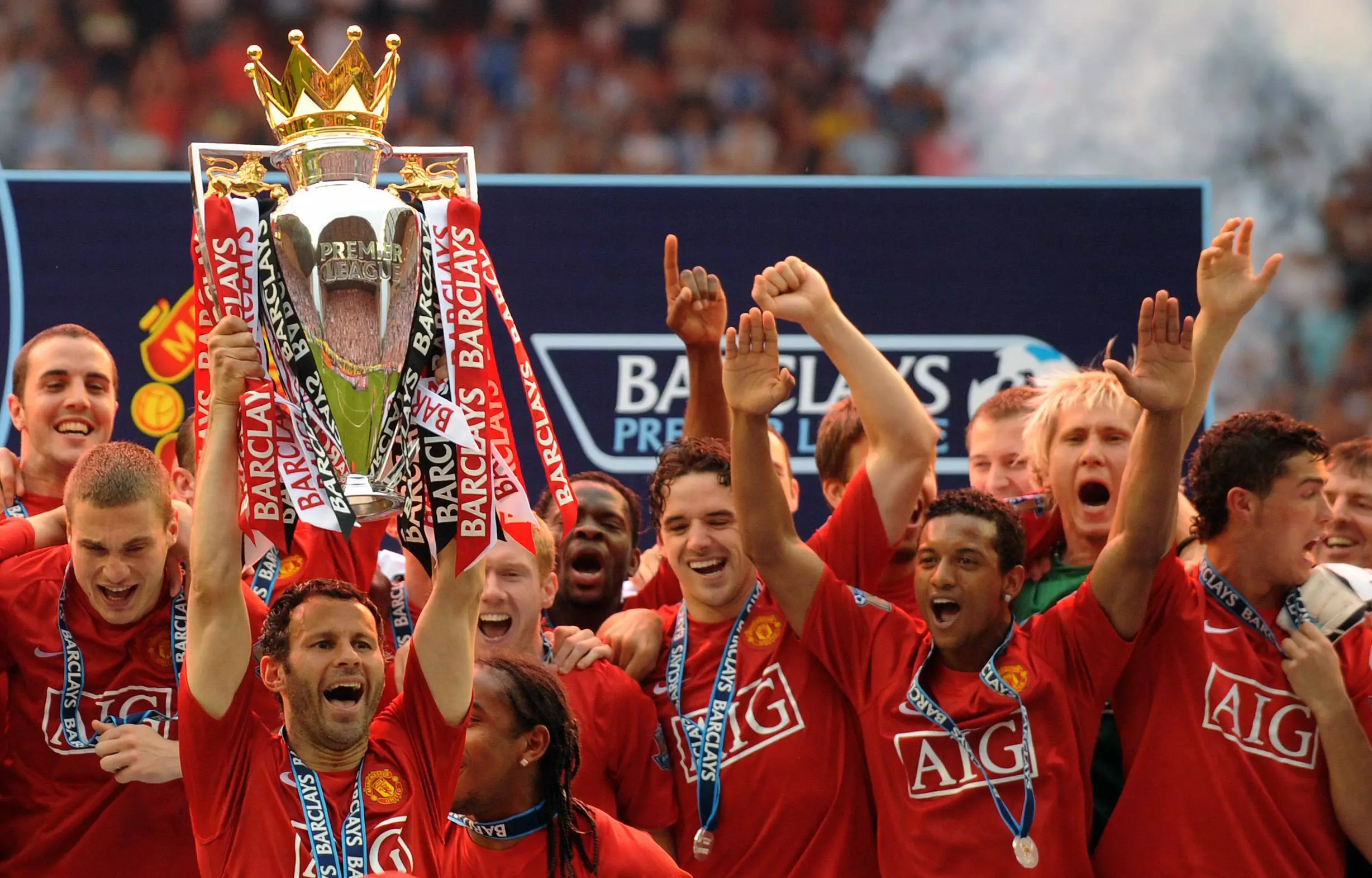 Giggs won the league 13 times. Image: PA Images
