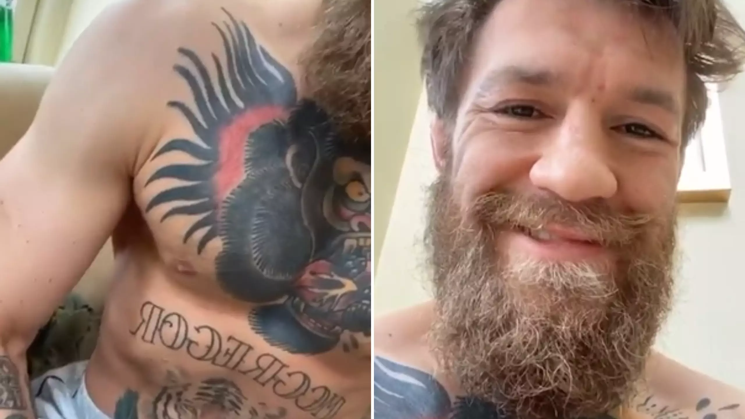 Conor McGregor Shows Off His Incredible Physique After Claims He's 'Fit To Fight' At UFC 249