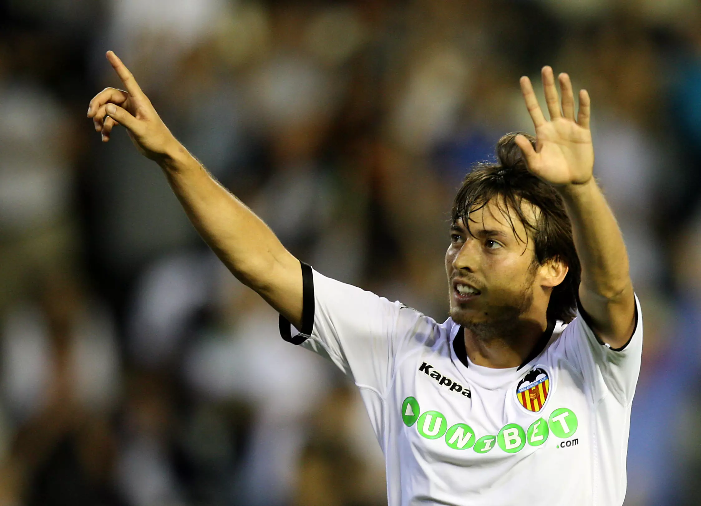 Silva started his career at Valencia before moving to England. Image: PA Images