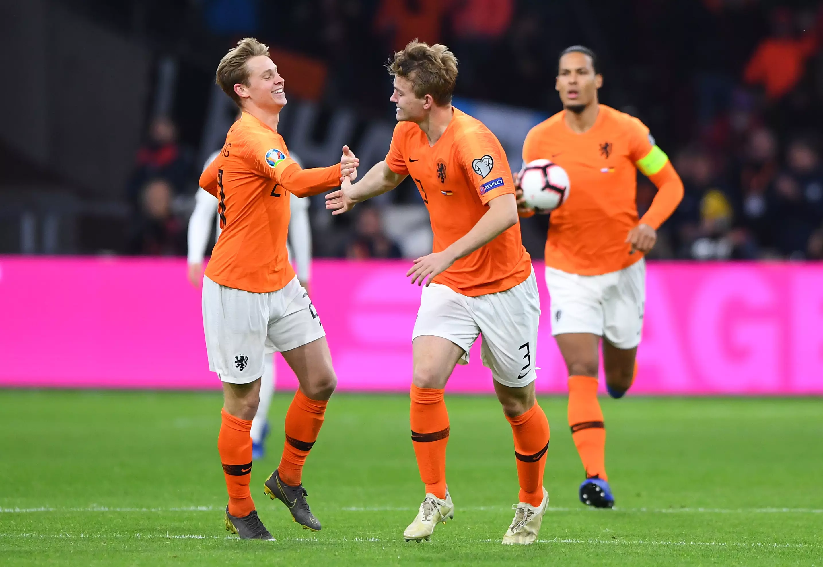 De Jong and De Ligt could be together for a long time. Image: PA Images