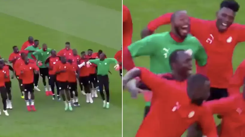 Senegal's Warm-Up Routine At The World Cup Includes Dancing And Singing 
