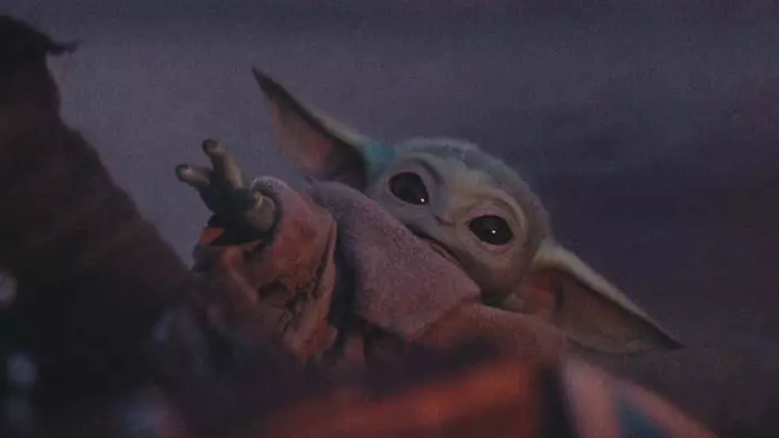 The character known as 'Baby Yoda'.