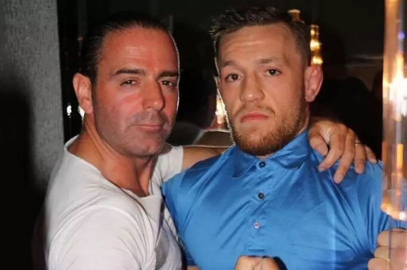 Conor McGregor with Ollie Grimes