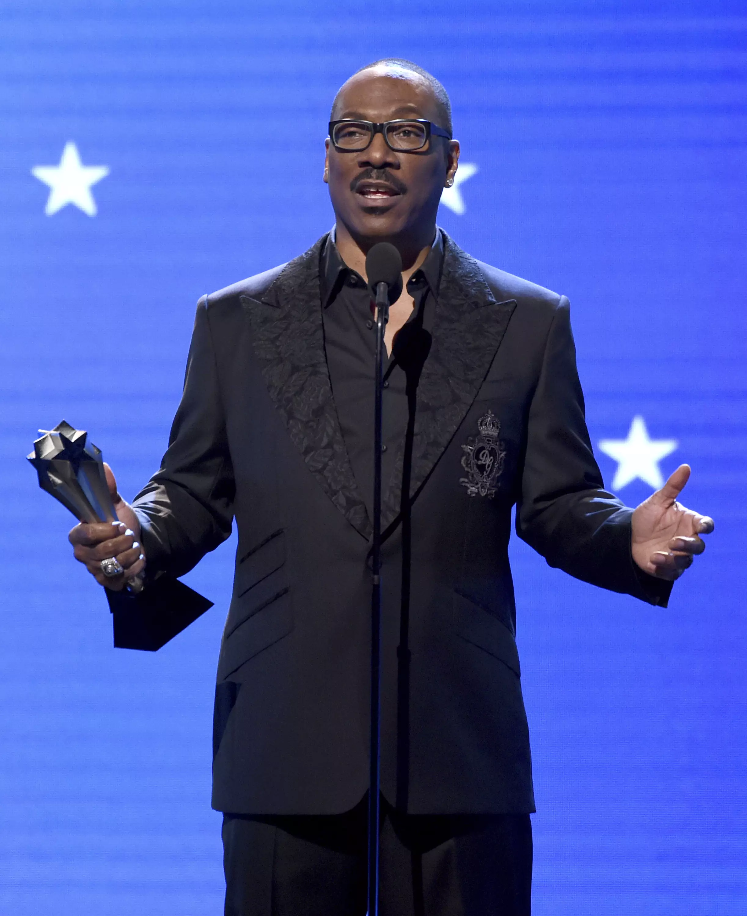 Eddie Murphy said he 'even played a spaceship once'.