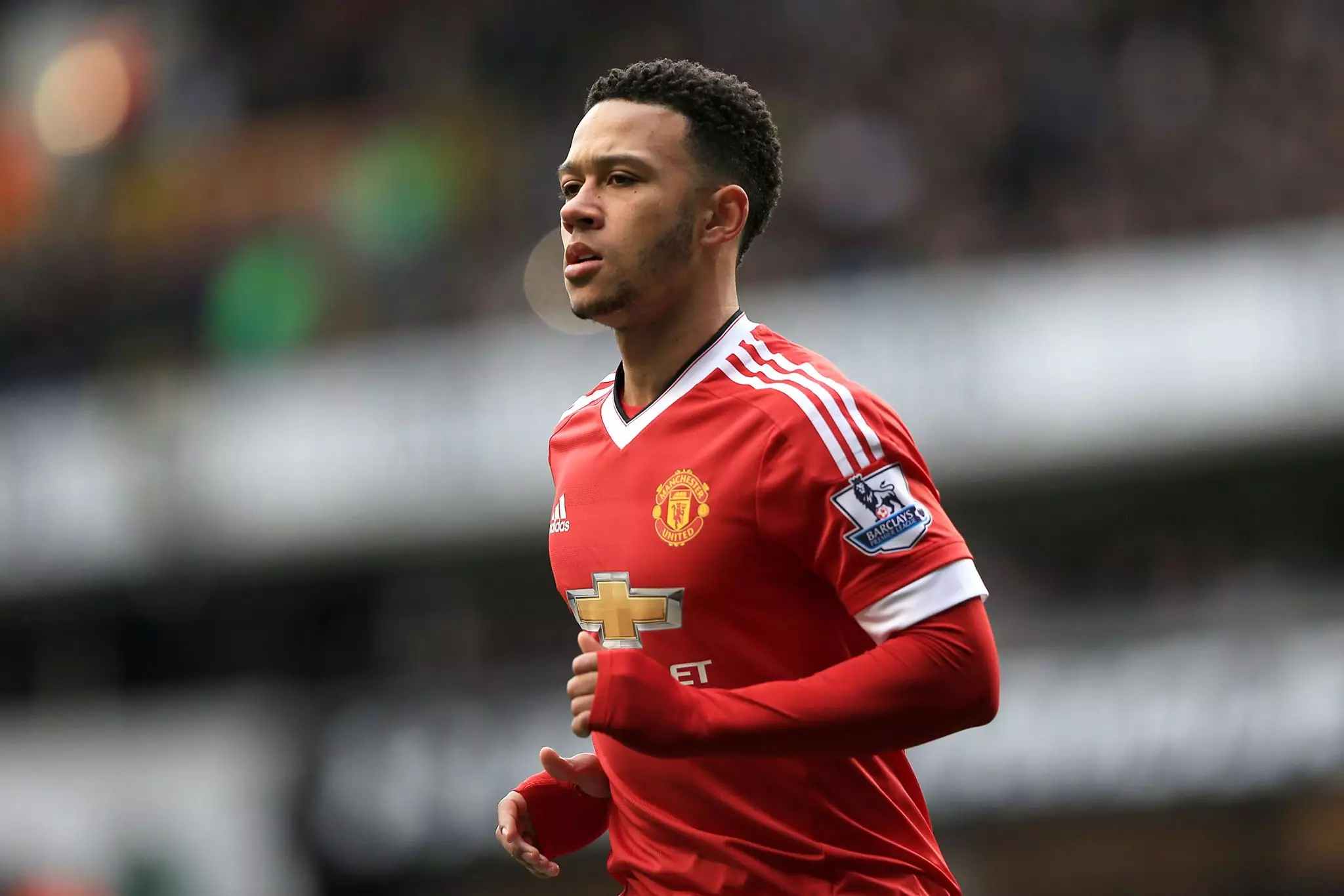 Depay could only show moments of brilliance for United. Image: PA Images