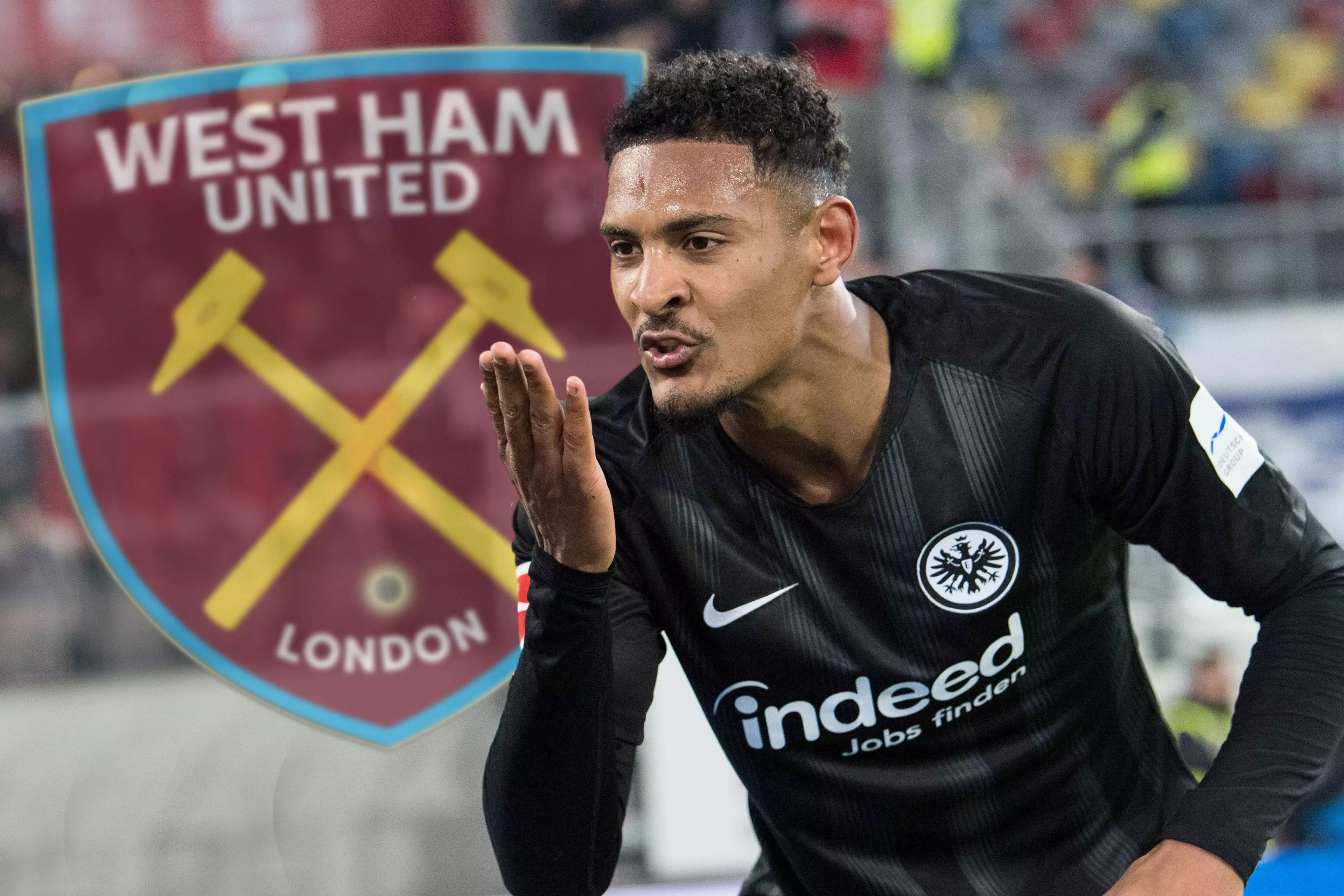 Haller could be on his way to the London Stadium. Image: PA Images