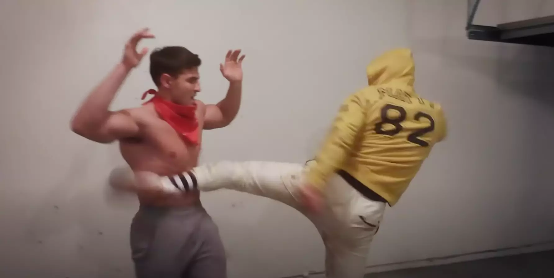 YouTuber Takes Vicious Body Kicks From Former UFC Champion In Viral Video, Suffers 'Crippling Pain'