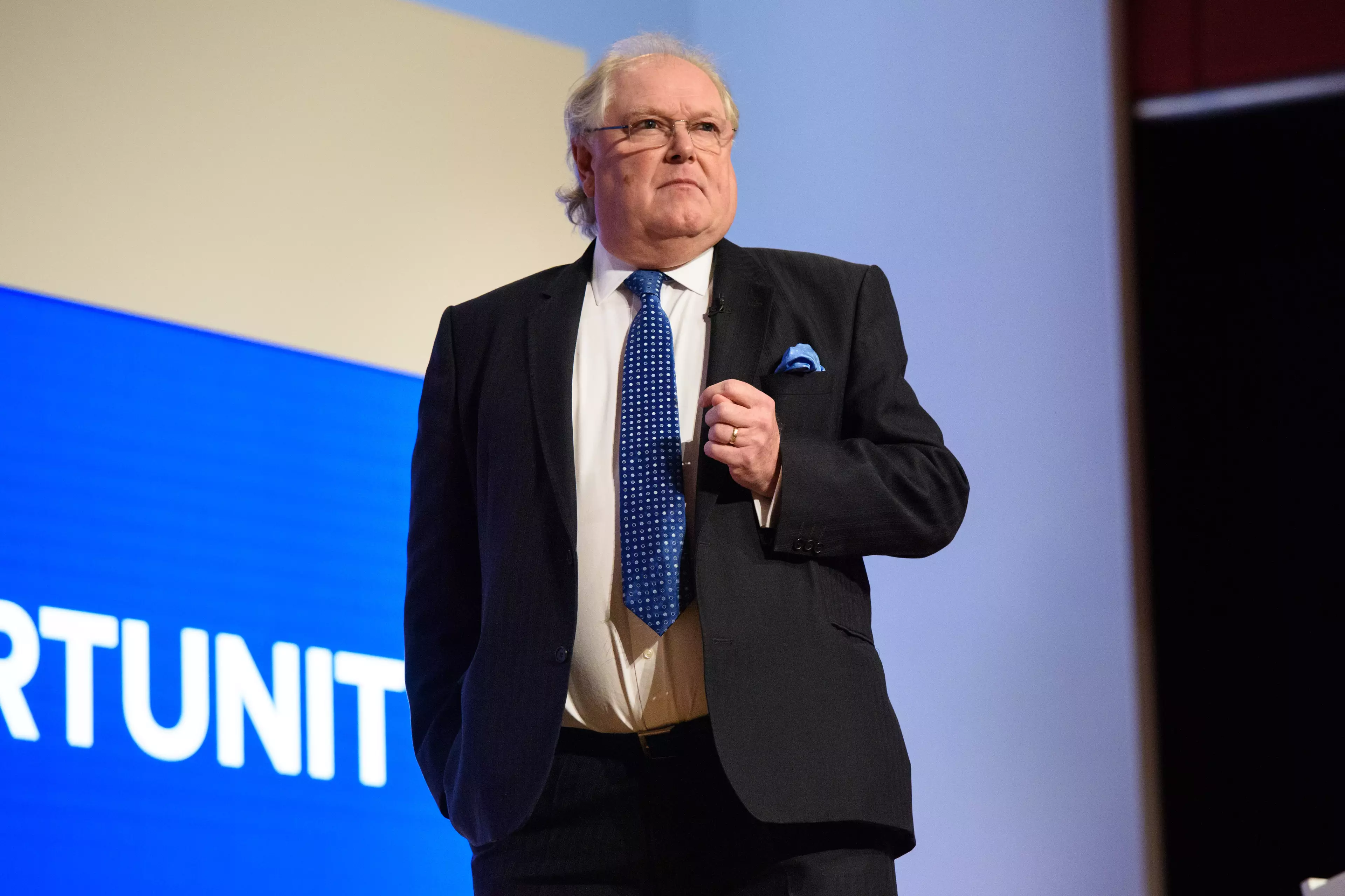 Lord Digby Jones urged someone to give Scott elocution lessons.