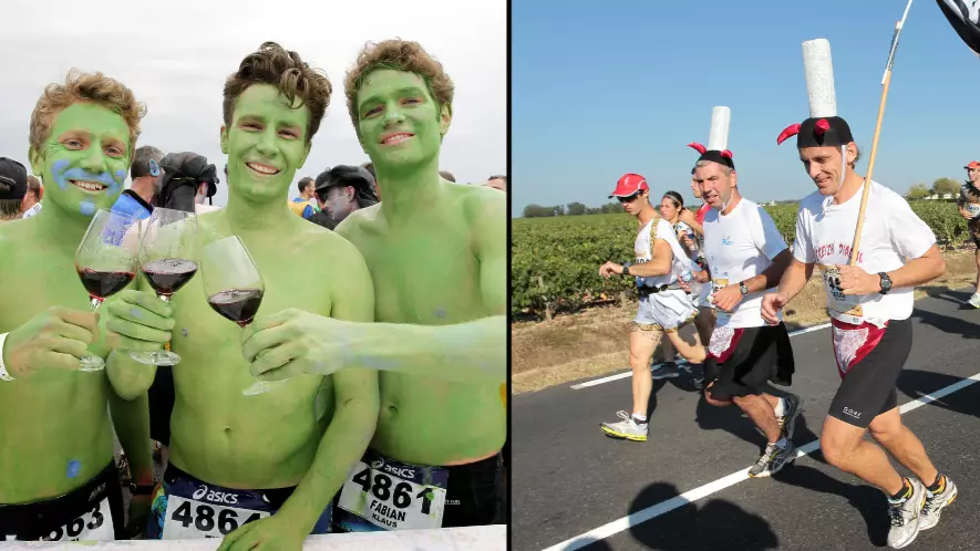 Marathon Where You Drink Wine And Eat Cheese Along The Way Is Back