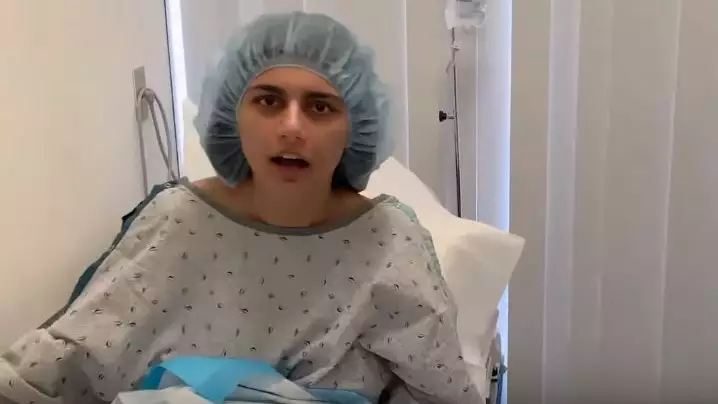 Mia Khalifa Shares Video From Breast Surgery Following Hockey Puck Injury 