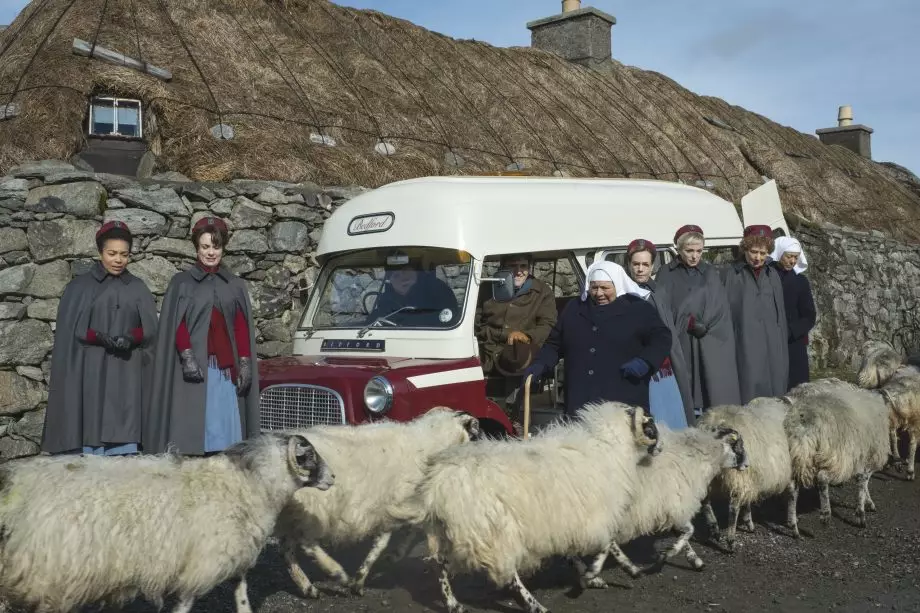 The seasonal special follows Mother Mildred and the gang as they travel to the Outer Hebrides (