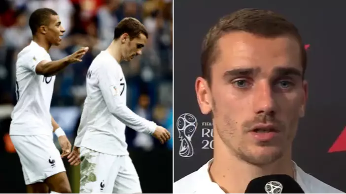 Antoine Griezmann Reveals Why He Didn't Celebrate His Goal Against Uruguay 