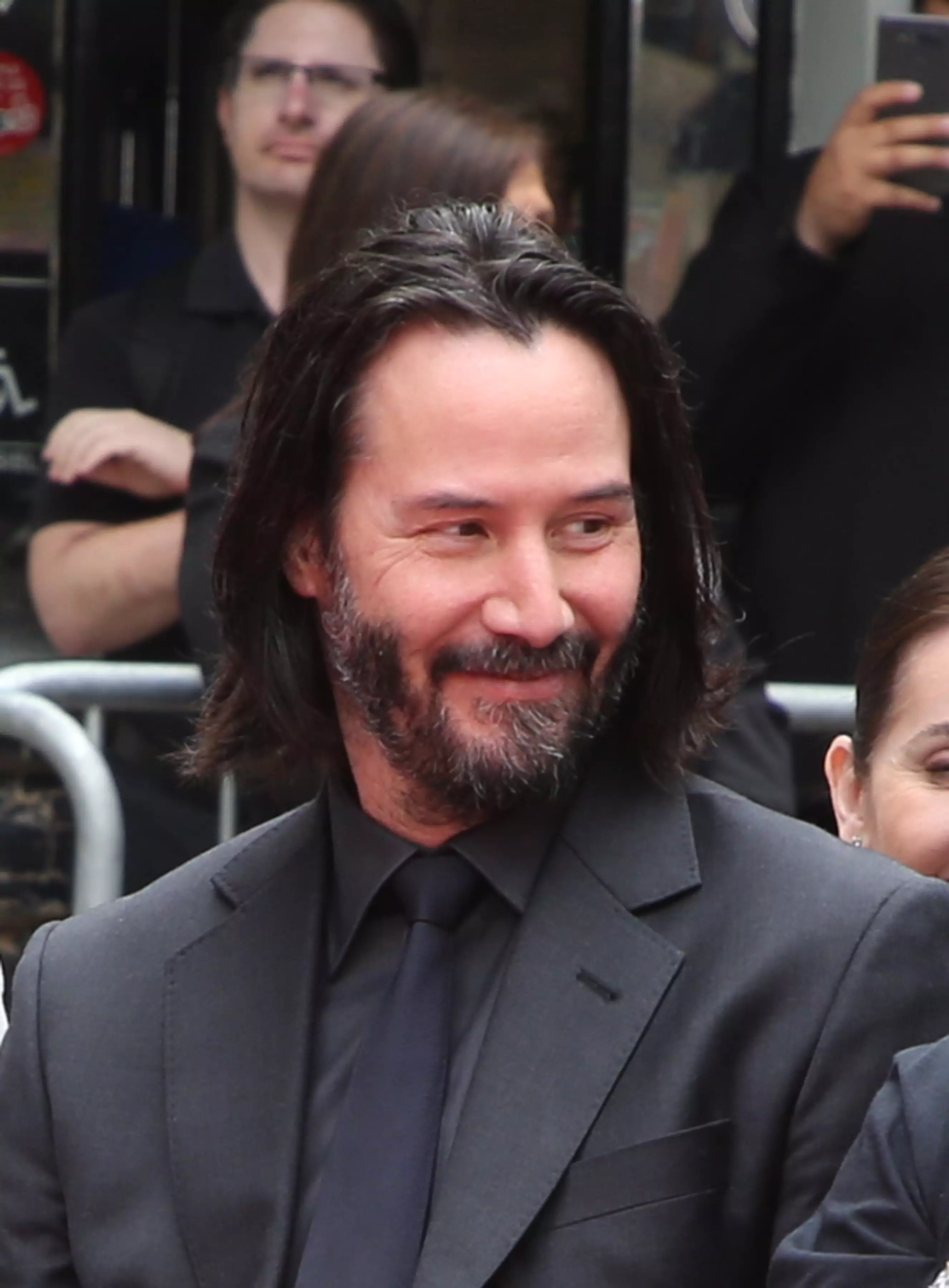 Keanu is a man of the people.
