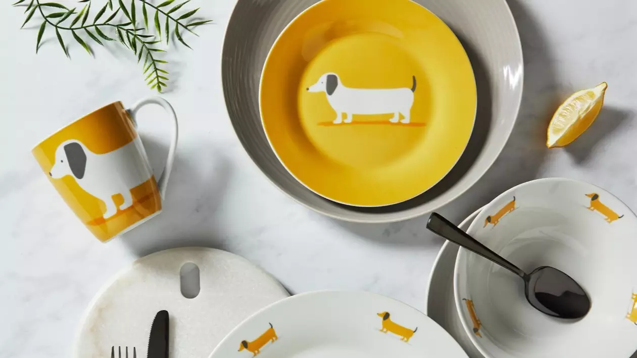 Dunelm launches new Sausage Dog range including bedding, accessories and kitchenware