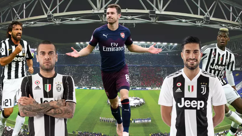 Aaron Ramsey Will Join A Ridiculous List Of Free Transfers For Juventus