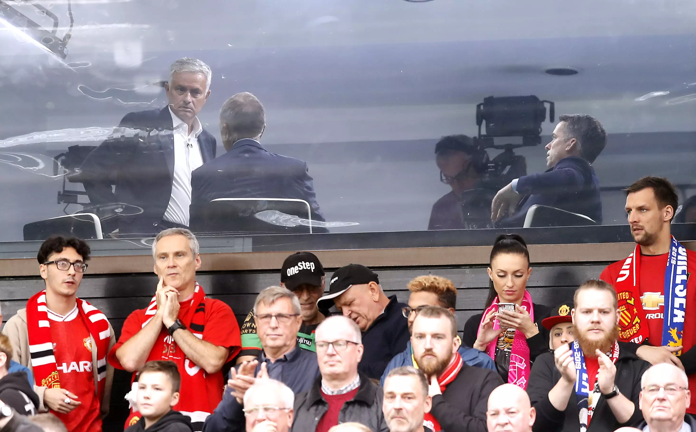 Mourinho has recently been paid to watch the football, working for Sky Sports. Image: PA Images