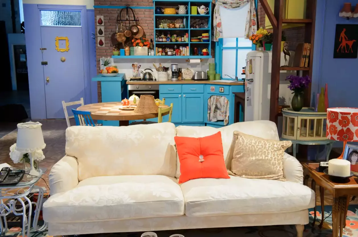 Fans can experience sets like Monica and Rachel's apartment (