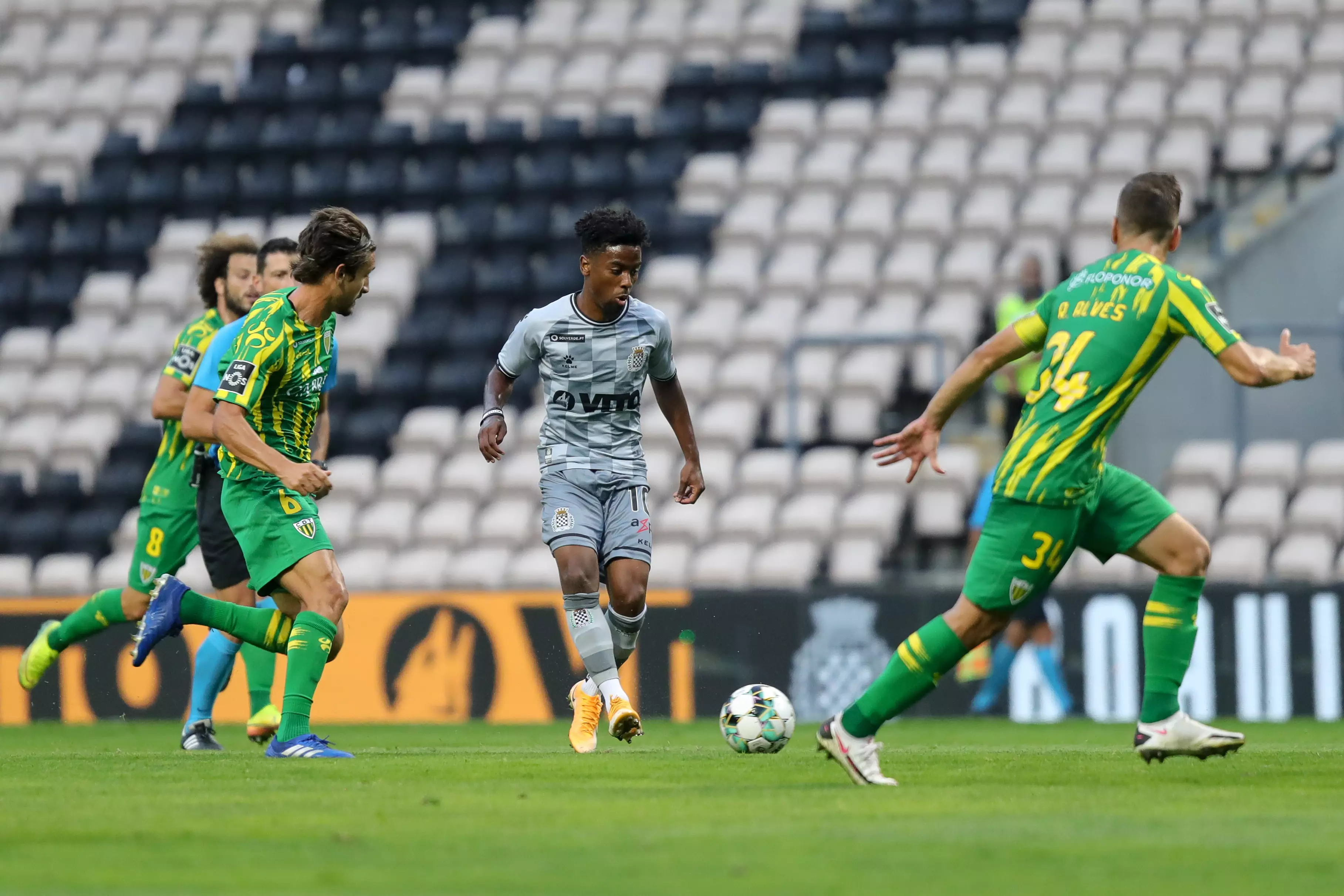 Gomes playing for Boavista on loan. Image: PA Images