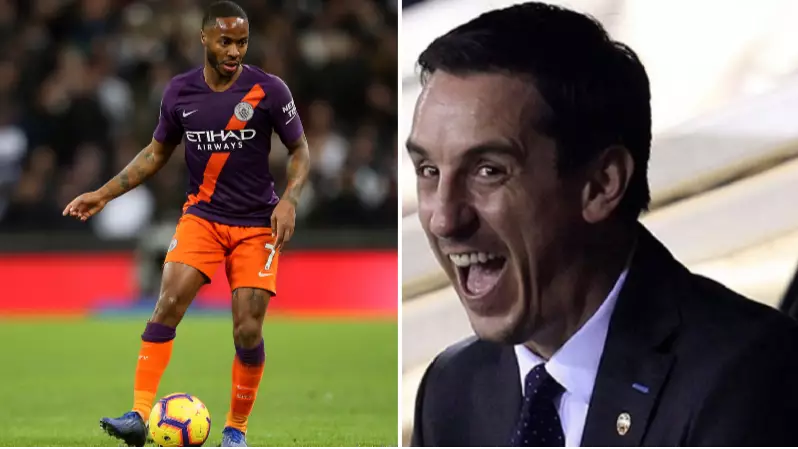 Gary Neville Claims Raheem Sterling's Improvement Is Down To Coaching, He Responds