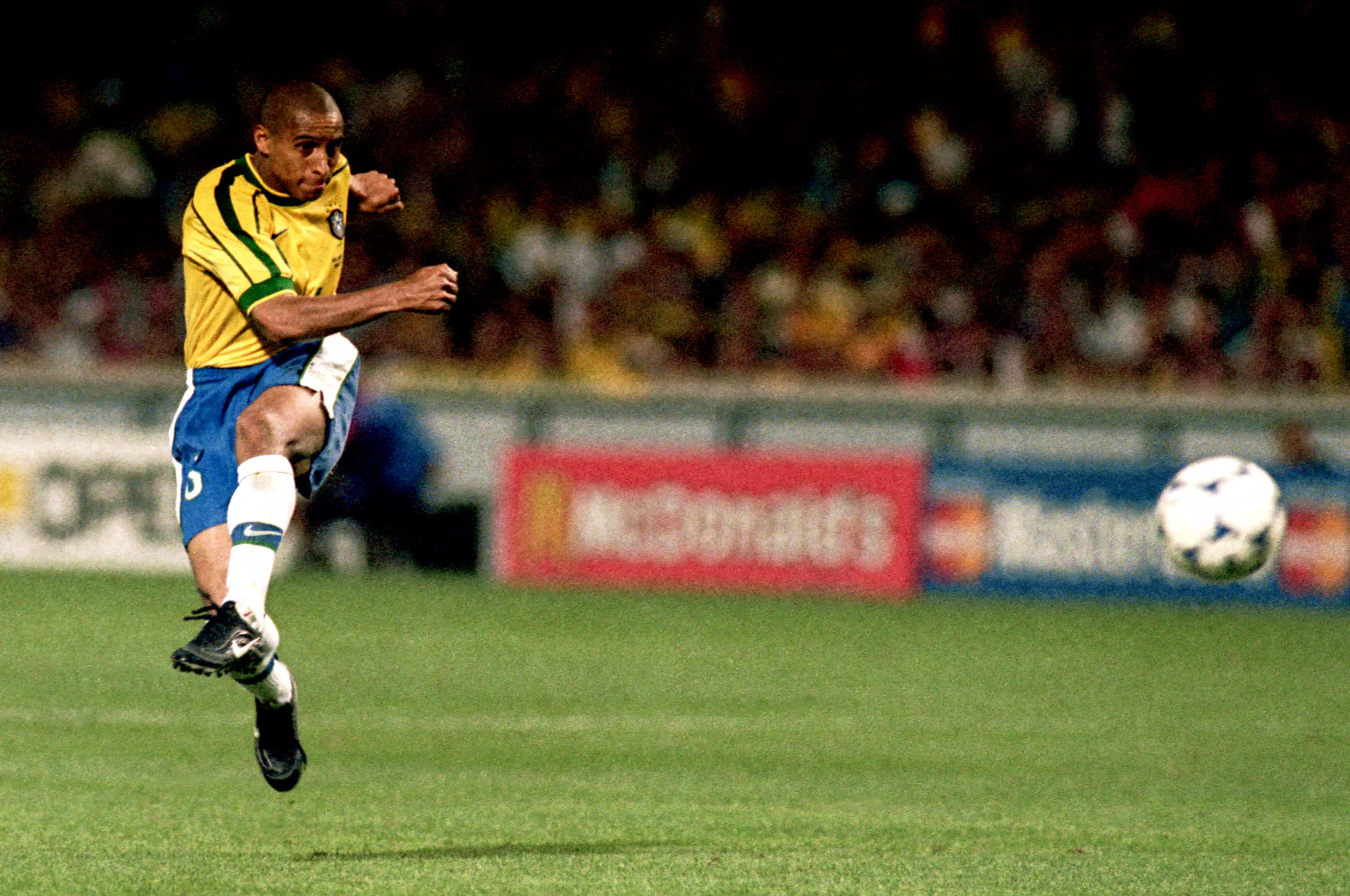 Roberto Carlos was a hell of a player in the 90s. Image: PA Images