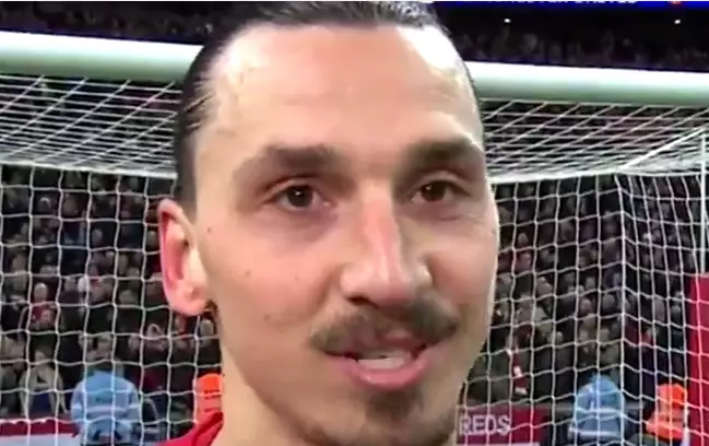 WATCH: Zlatan Reaches Peak Zlatan With Brilliant Post-EFL Cup Final Interview
