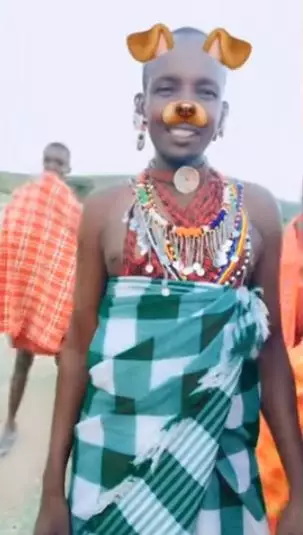 Members of the Maasai burst out laughing when they saw the filters.