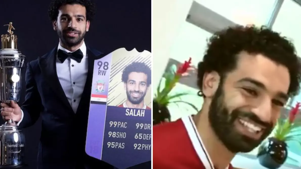 Watch: Mo Salah Moaning About One FIFA 18 Stat Is Hilarious