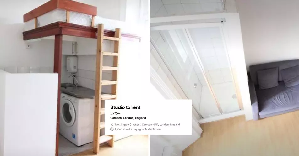 People Are Losing It Over This £750-A-Month 'Studio Apartment' In London