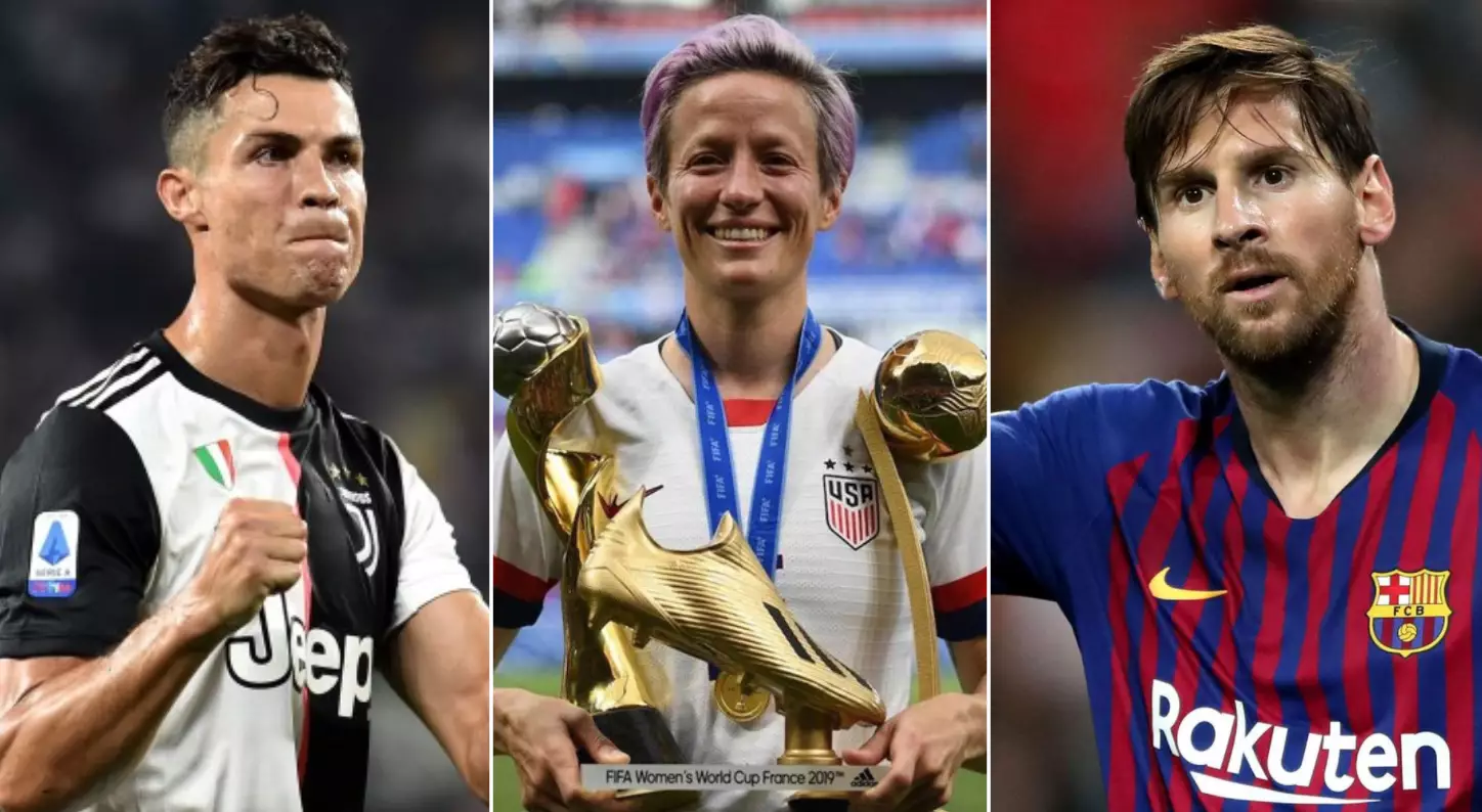 Megan Rapinoe Says Cristiano Ronaldo And Lionel Messi Could Do More To Help Fight Racism