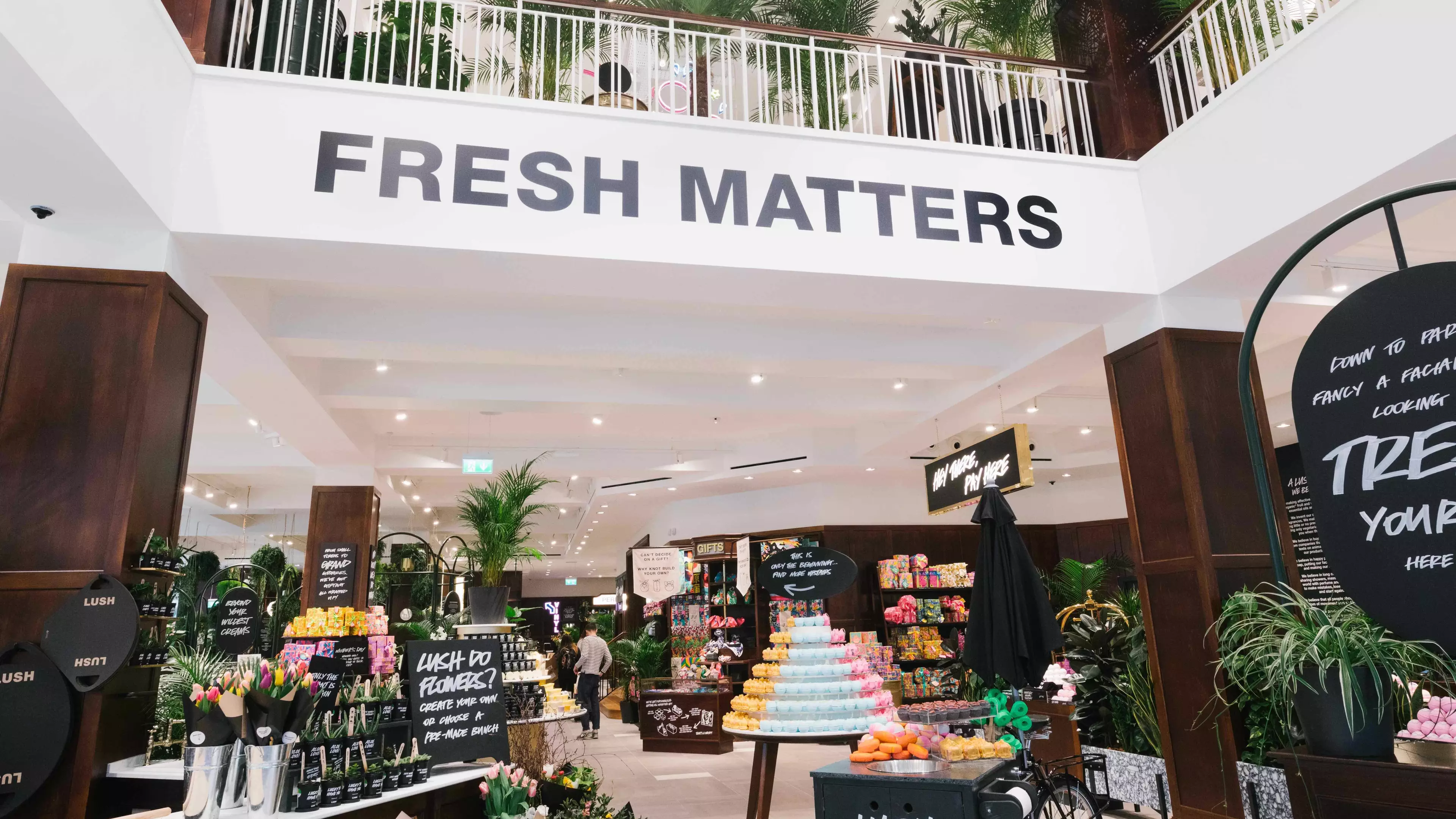 Lush Opens Its Biggest Store Ever With A Spa, Florist And Perfume Library