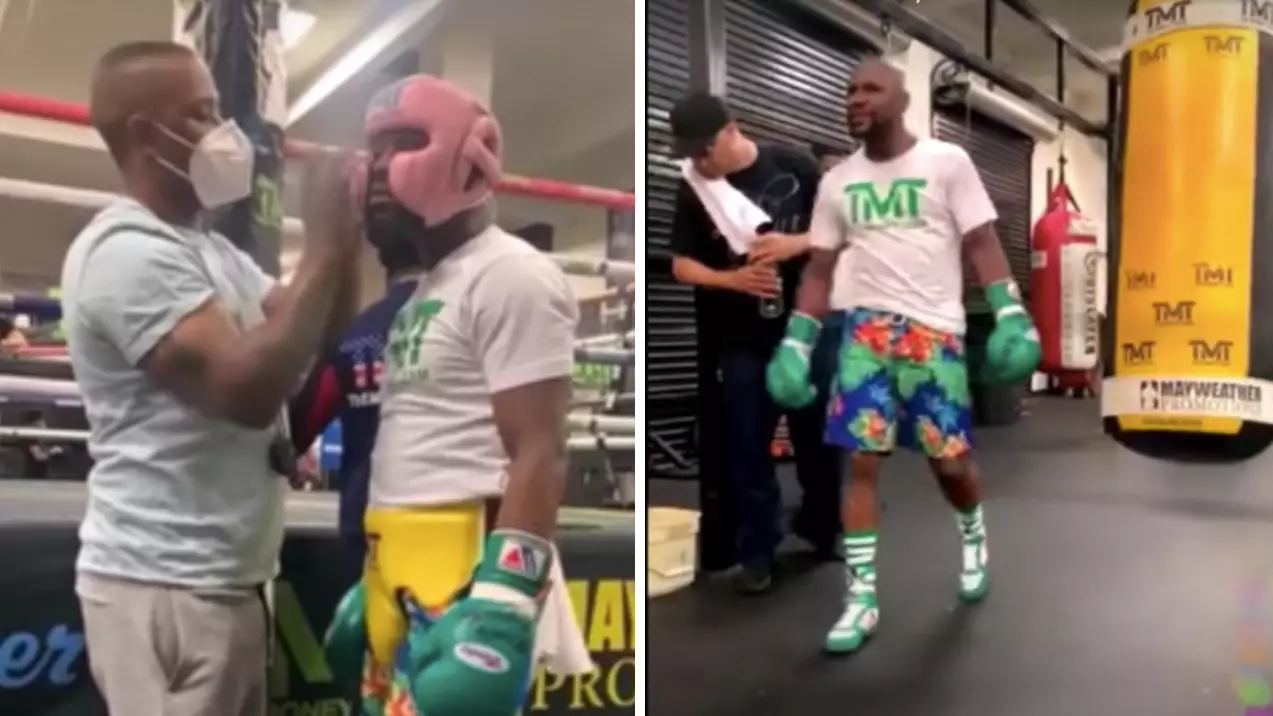 Floyd Mayweather Says Conor McGregor 'Don't Want This' During Training