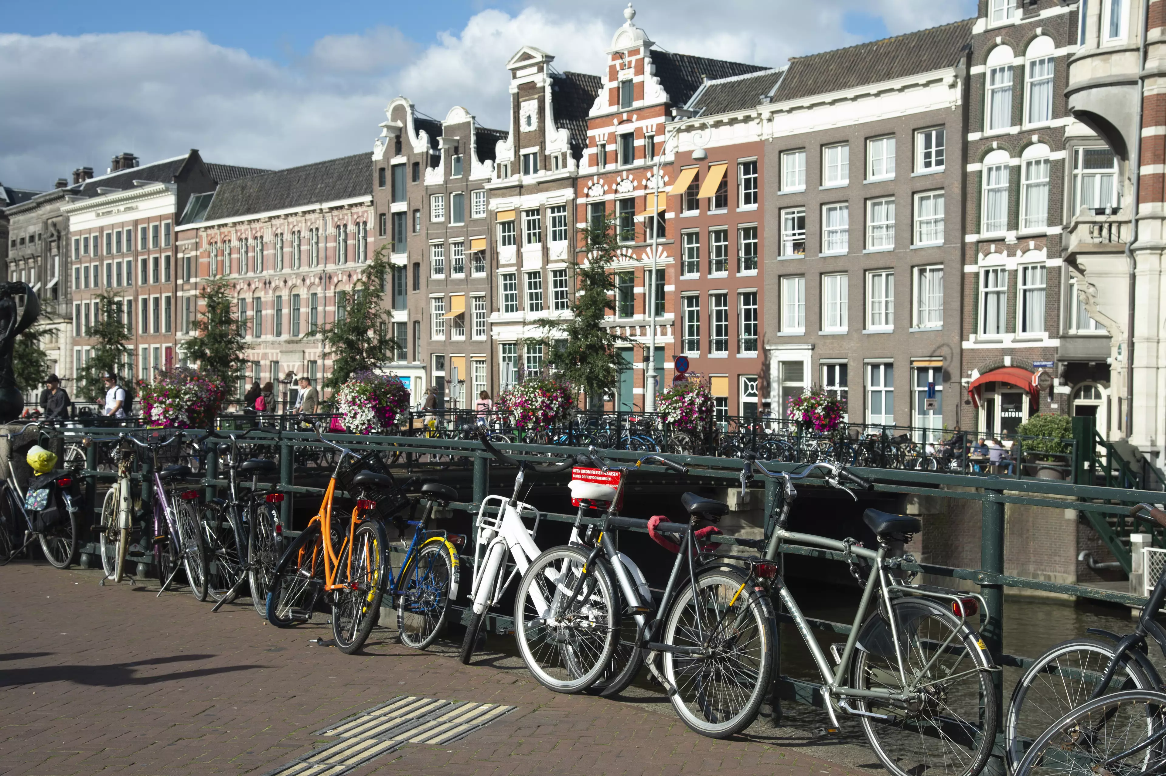 Amsterdam, the Dutch capital.
