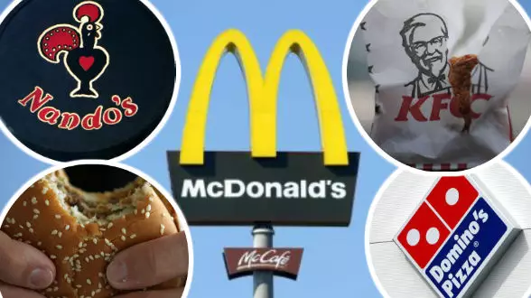 These McDonald's, KFC, Domino's And Nando's Meals Could Be Banned Following 'Calorie Cap'