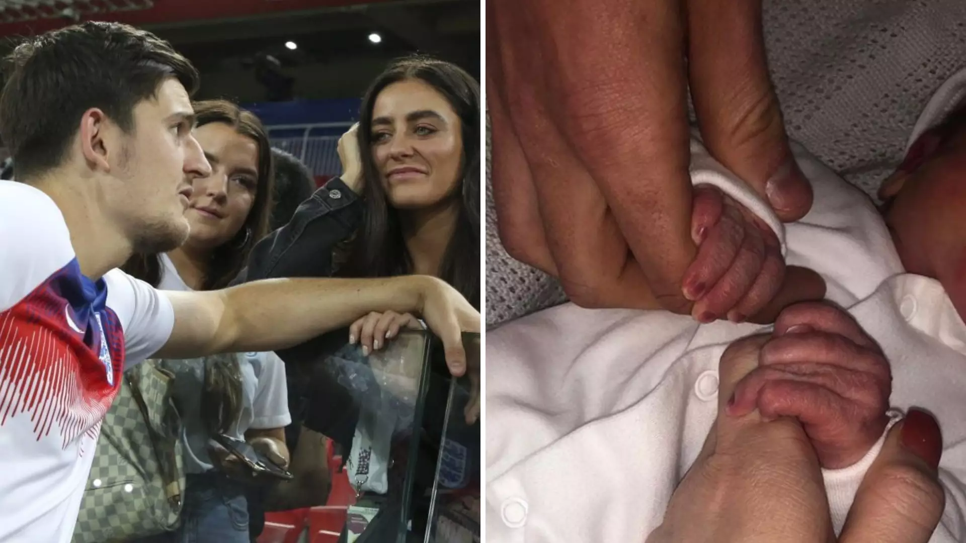 Harry Maguire’s Fiancée Gives Birth Exactly Nine Months After England's Win Over Colombia