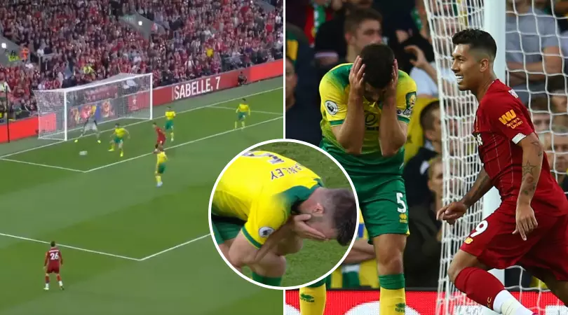 Liverpool Fans Are Loving Grant Hanley's 'No-Look Finish' In Premier League Opener 
