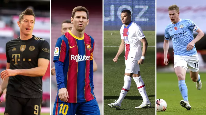 European Top Five League Team Of The Season By Stats Revealed